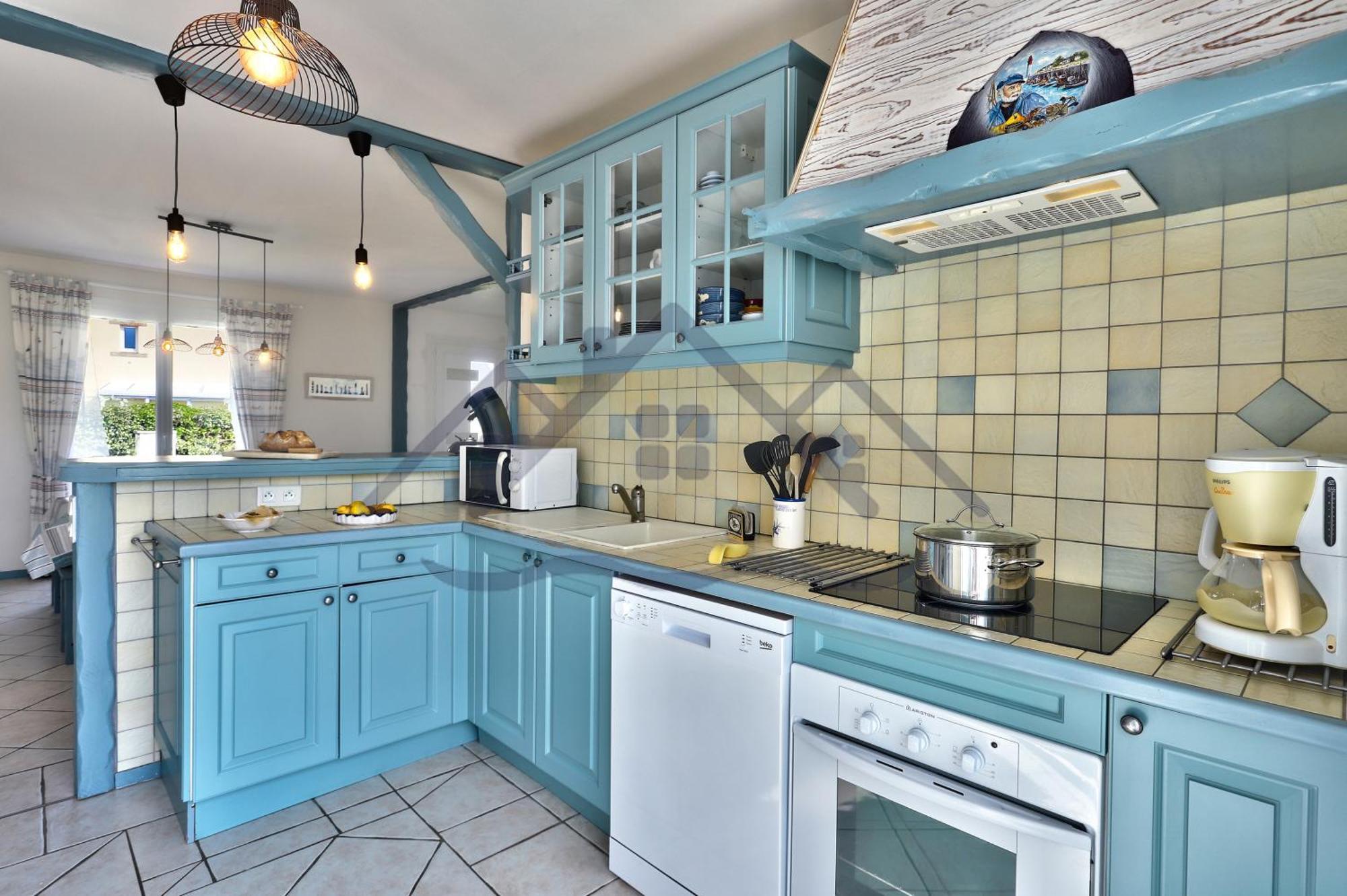Localise - M3B - Souvenir Du Guil - Maison De Plain-Pied Avec Jardin Clos Au Guilvinec - Tout A Pied, Plages, Port, Centre, Commerces, Marche - Wif Inclus - Linge De Lit Inclus - Animaux Bienvenus Exteriör bild