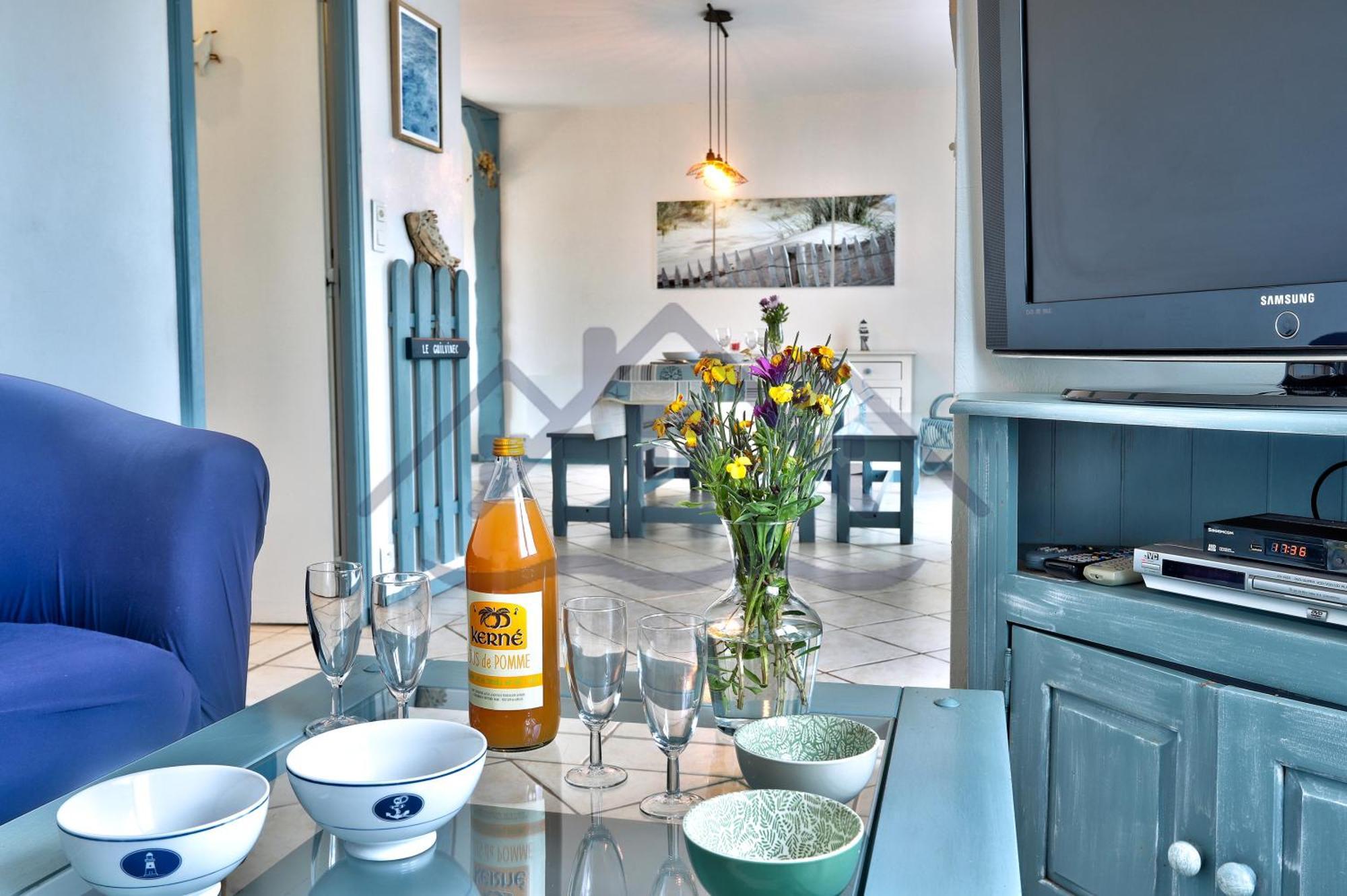 Localise - M3B - Souvenir Du Guil - Maison De Plain-Pied Avec Jardin Clos Au Guilvinec - Tout A Pied, Plages, Port, Centre, Commerces, Marche - Wif Inclus - Linge De Lit Inclus - Animaux Bienvenus Exteriör bild