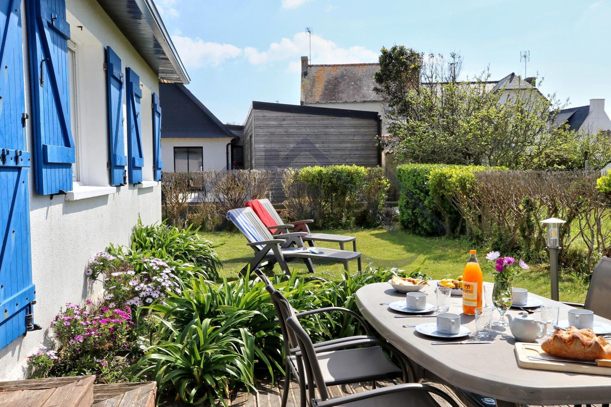 Localise - M3B - Souvenir Du Guil - Maison De Plain-Pied Avec Jardin Clos Au Guilvinec - Tout A Pied, Plages, Port, Centre, Commerces, Marche - Wif Inclus - Linge De Lit Inclus - Animaux Bienvenus Exteriör bild