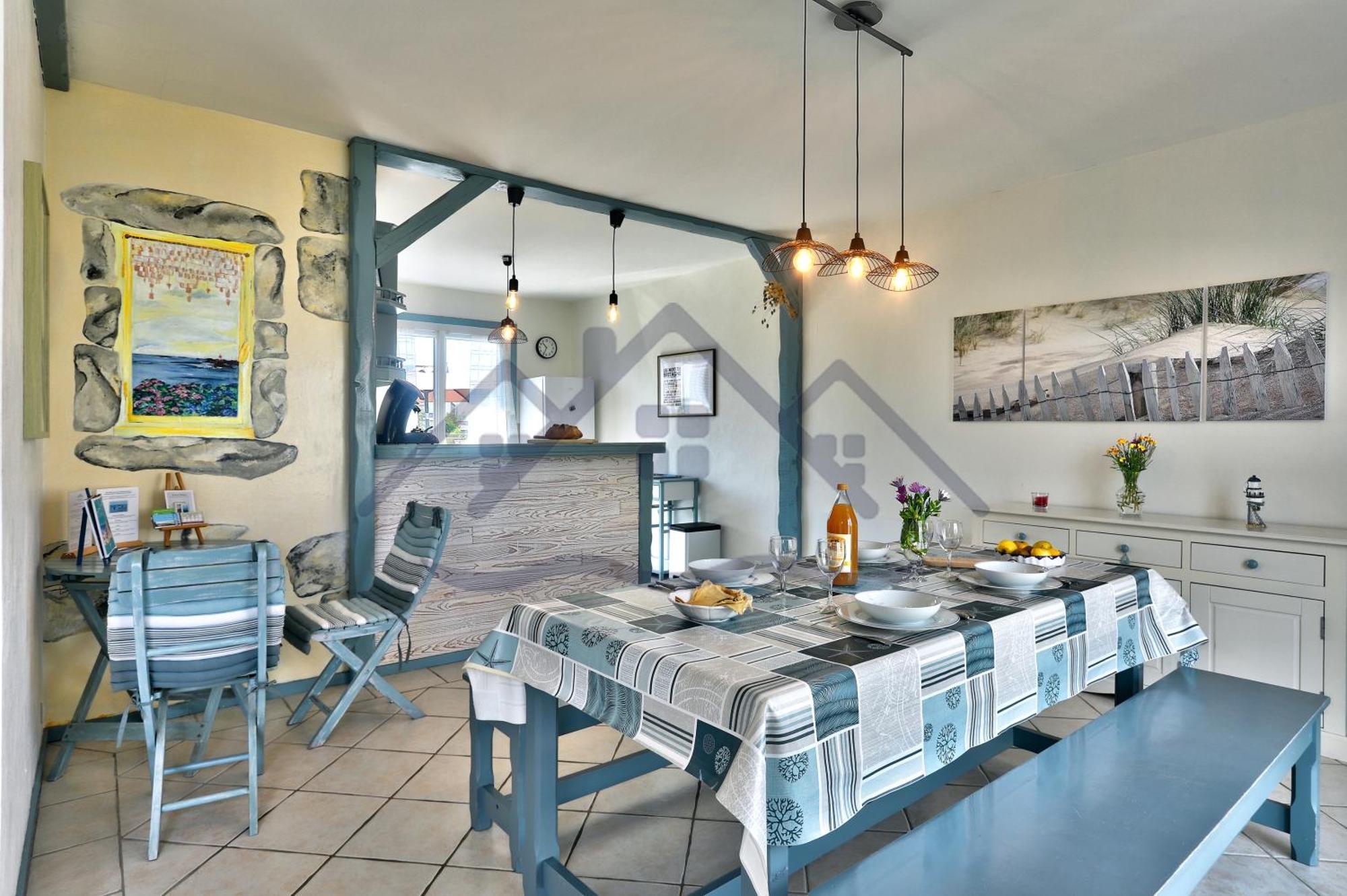Localise - M3B - Souvenir Du Guil - Maison De Plain-Pied Avec Jardin Clos Au Guilvinec - Tout A Pied, Plages, Port, Centre, Commerces, Marche - Wif Inclus - Linge De Lit Inclus - Animaux Bienvenus Exteriör bild
