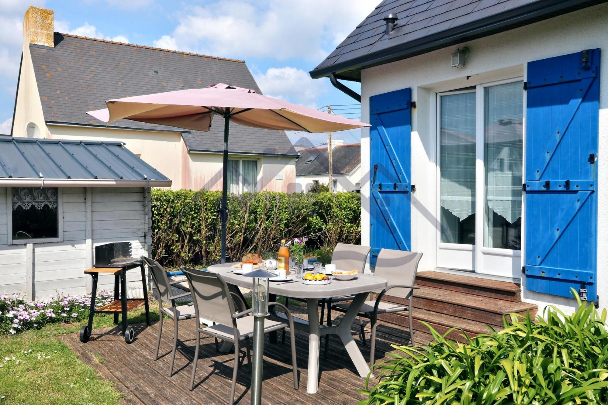 Localise - M3B - Souvenir Du Guil - Maison De Plain-Pied Avec Jardin Clos Au Guilvinec - Tout A Pied, Plages, Port, Centre, Commerces, Marche - Wif Inclus - Linge De Lit Inclus - Animaux Bienvenus Exteriör bild