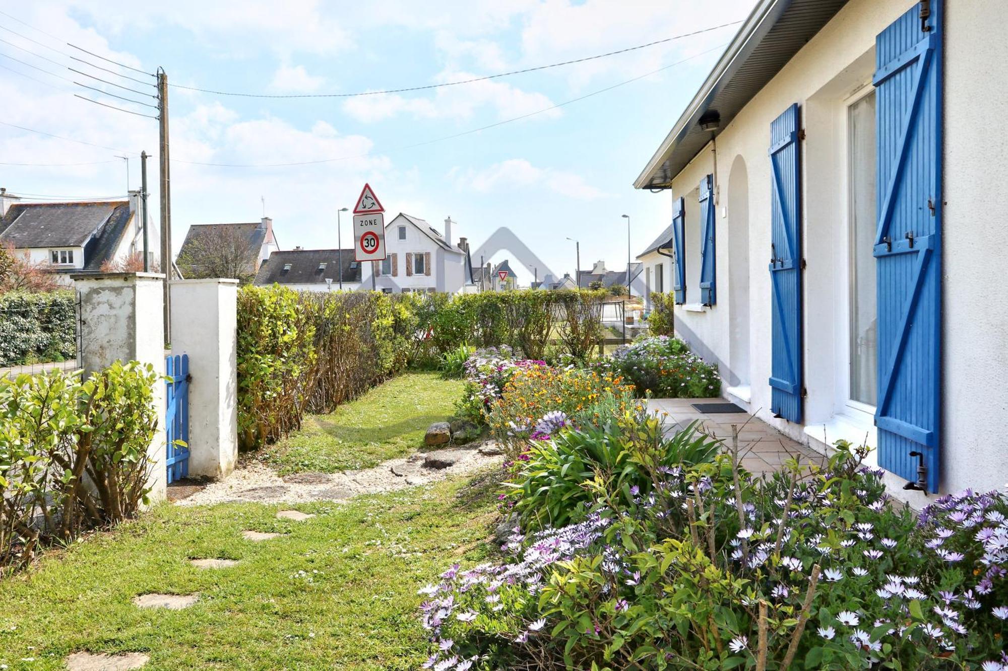 Localise - M3B - Souvenir Du Guil - Maison De Plain-Pied Avec Jardin Clos Au Guilvinec - Tout A Pied, Plages, Port, Centre, Commerces, Marche - Wif Inclus - Linge De Lit Inclus - Animaux Bienvenus Exteriör bild